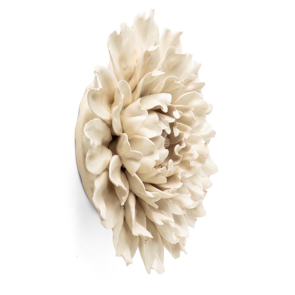 Isabella Flower Large Ceramic Wall Decor 64194 The Home Depot - Ceramic Wall Decor Flower Isabella Flower Large Ceramic Wall Decor 64194 The Home Depot - Ceramic Wall Decor Flower