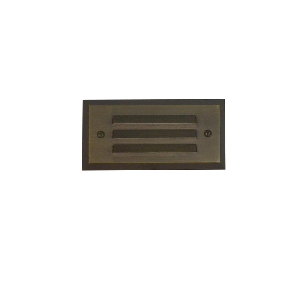 Deck Rail Lights Outdoor Lighting The Home Depot 2 Watt Brass Outdoor Integrated Led 2700k White Warm Landscape Deck Light