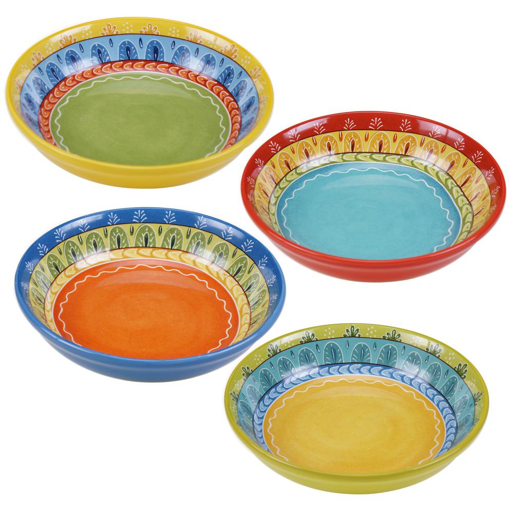 Certified International Valencia 9.25 in. Soup/Pasta bowl (Set of 4