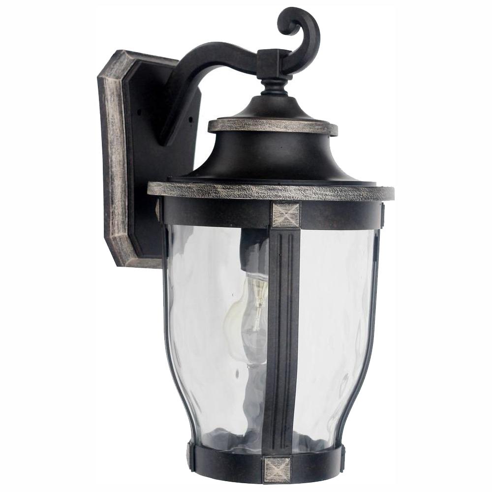 mccarthy 1 light bronze outdoor post mount