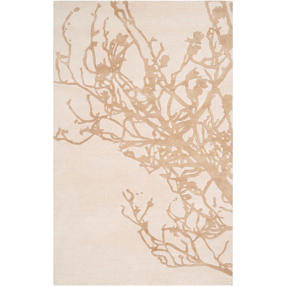 8 X 11 Area Rugs The Home Depot Candice Olson Peach Cream 8 Ft X 11 Area Rug