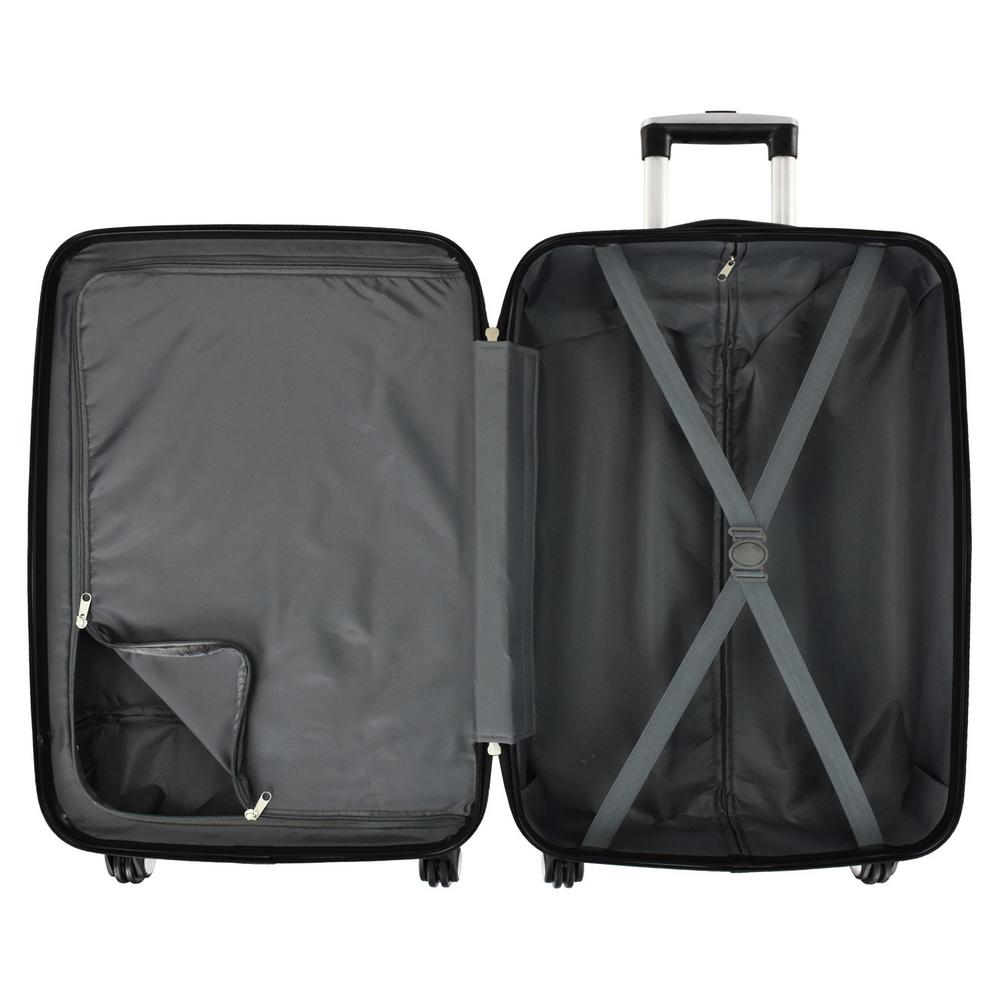 elite luggage hardside spinner