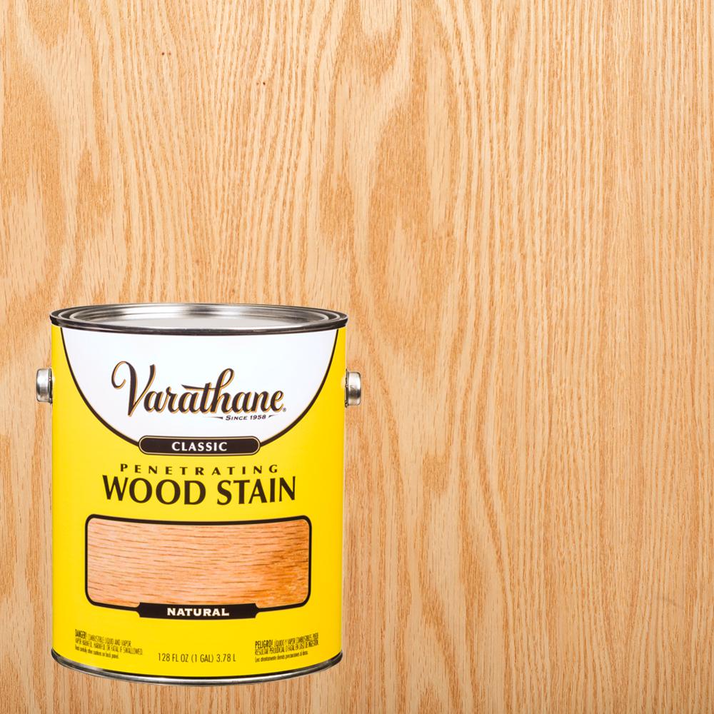 Varathane 1 gal. Natural Classic Wood Interior Stain340621 The Home