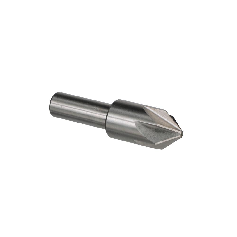 3//4/" 90 DEGREE HIGH SPEED STEEL 3 FLUTE COUNTERSINK 3//8/" SHANK