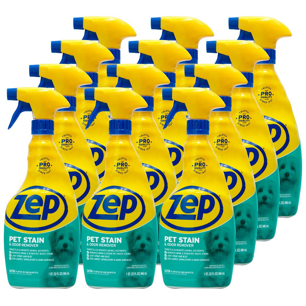 ZEP 32 oz. Pet Stain and Odor Remover (Case of 12)ZUPETODR32 The