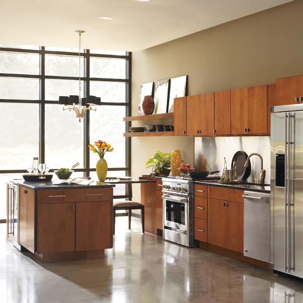 Thomasville Kitchen Cabinets >> Thomasville Classic Custom Kitchen Cabinets Shown In Industrial Thomasville Kitchen Cabinets >> Thomasville Classic Custom Kitchen Cabinets Shown In Industrial