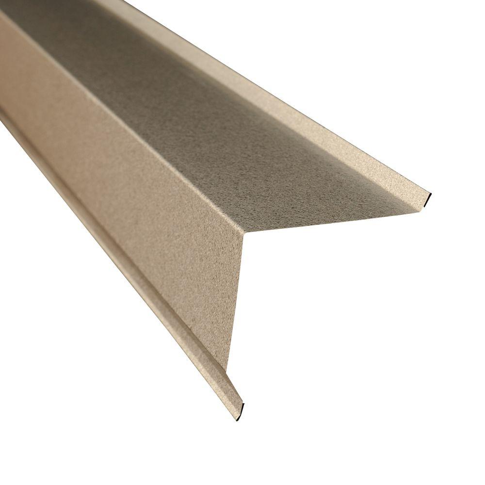 Metal Sales 5 in. x 10.5 ft. Gable Flashing Trim in ...