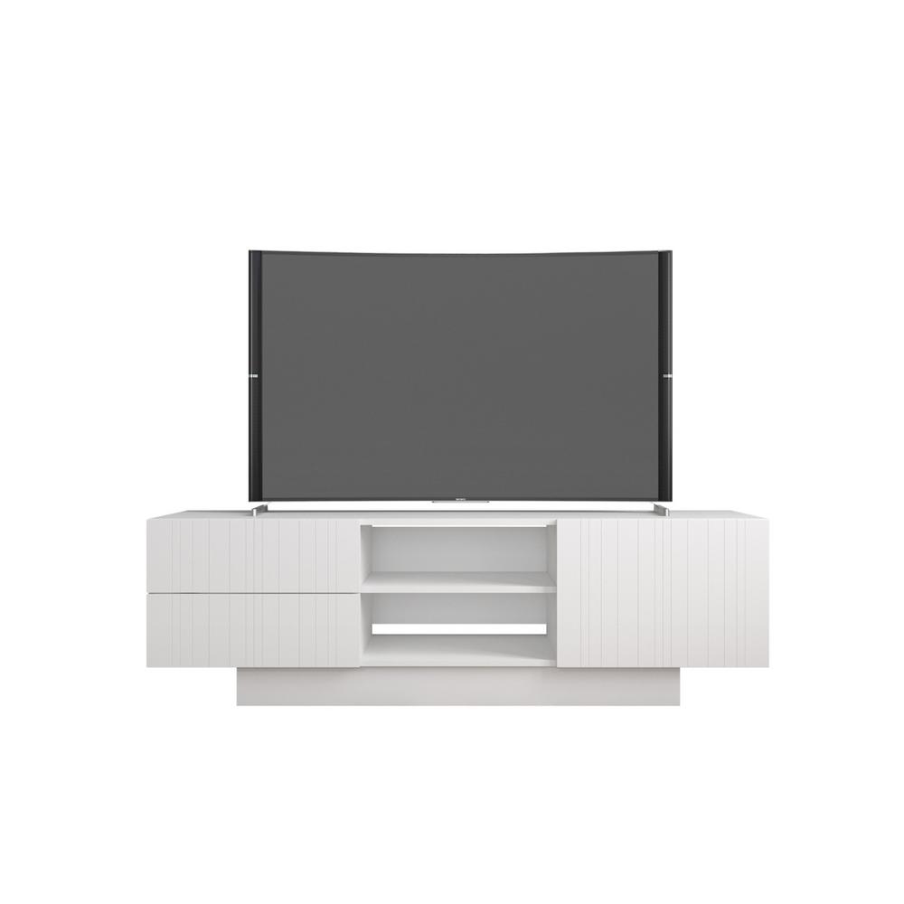Nexera Marble 60 In White Tv Stand 115303 The Home Depot Marble 60 In White Tv Stand