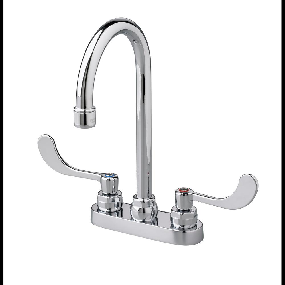 Chrome American Standard 5500.170.002 Monterrey Centerset Lavatory Faucet with Lever Handles