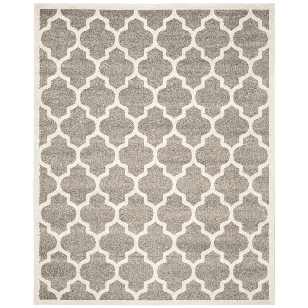 10 X 14 Outdoor Rugs The Home Depot Amherst Dark Gray Beige 10 Ft X 14 Indoor Outdoor Area