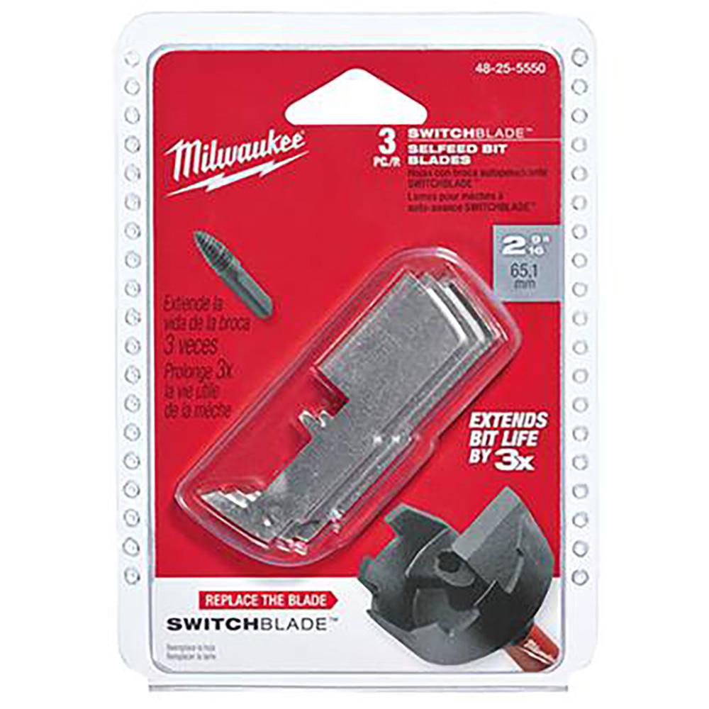 Milwaukee 29/16 in. Switchblade Replacement Blade (3Pack)48255550