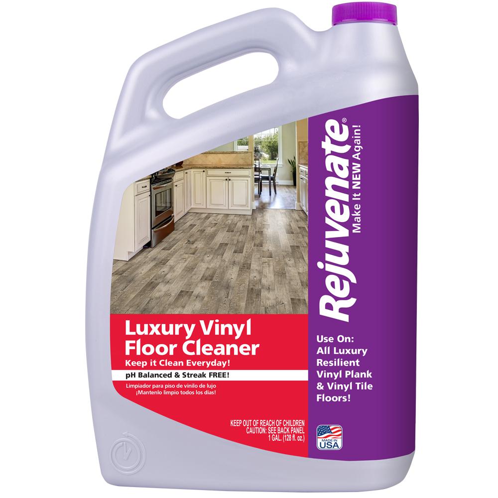 Rejuvenate 128 Oz Luxury Vinyl Floor Cleaner Rj128lvfc The Home Depot 5924