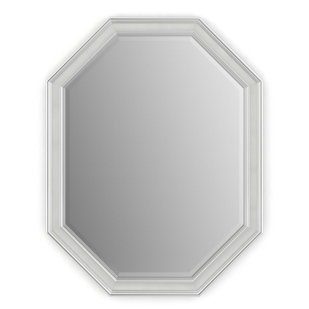 Delta 26 in. x 34 in. (M2) Octagonal Framed Mirror with Deluxe Glass ...