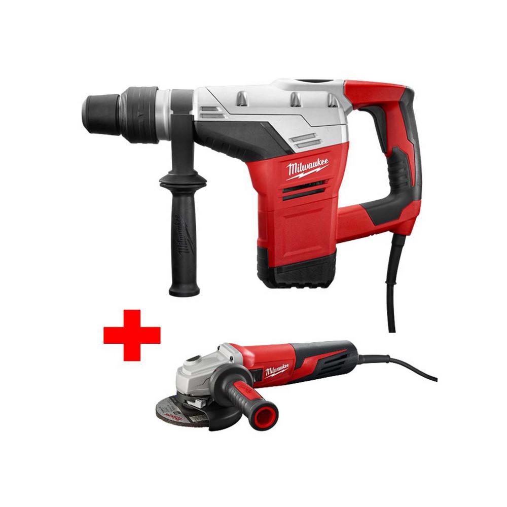 Milwaukee 10.5 Amp Corded 19/16 in. SDSMax Rotary Hammer Kit with