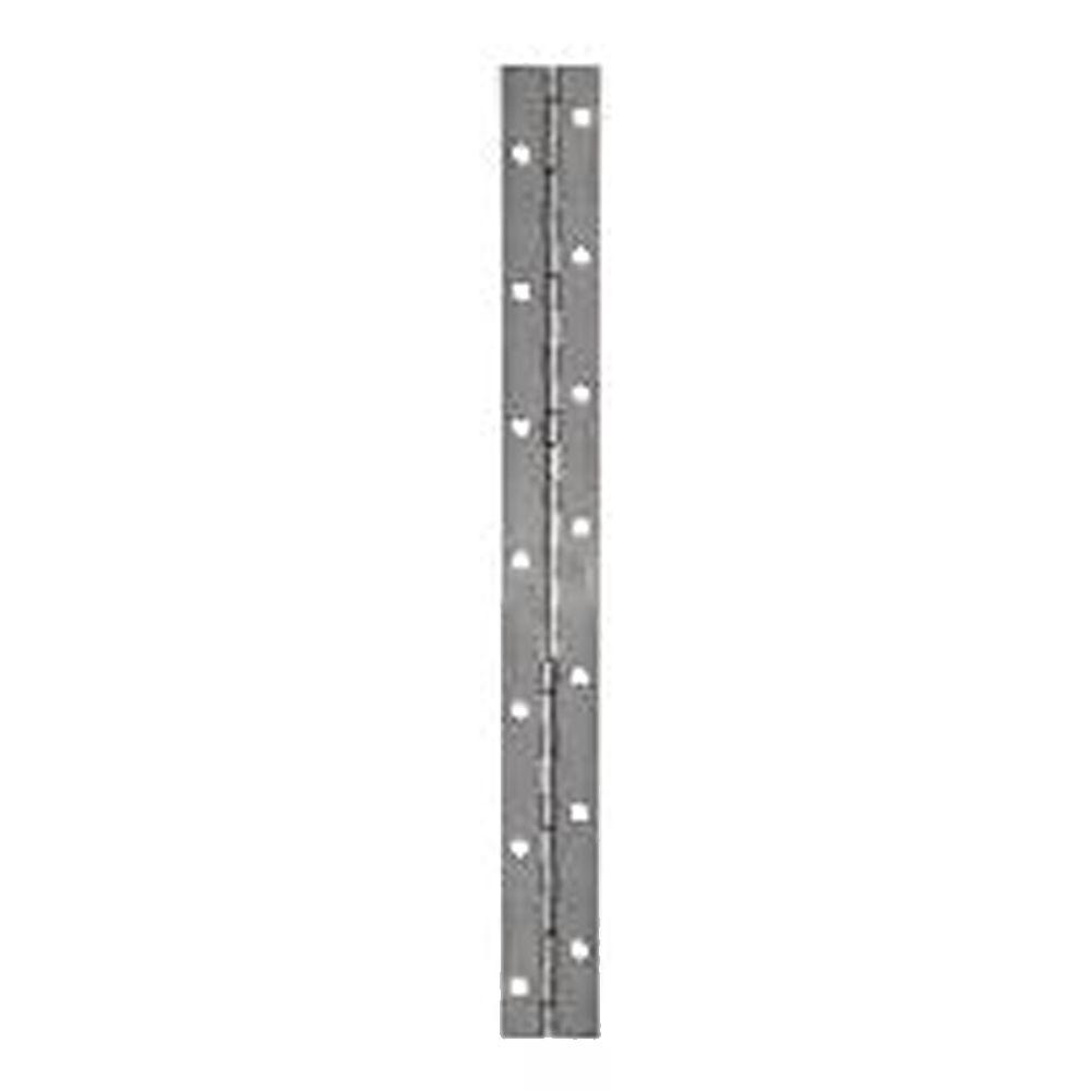 Attwood 4 ft. Stainless Steel Piano Hinge-12081HD - The Home Depot