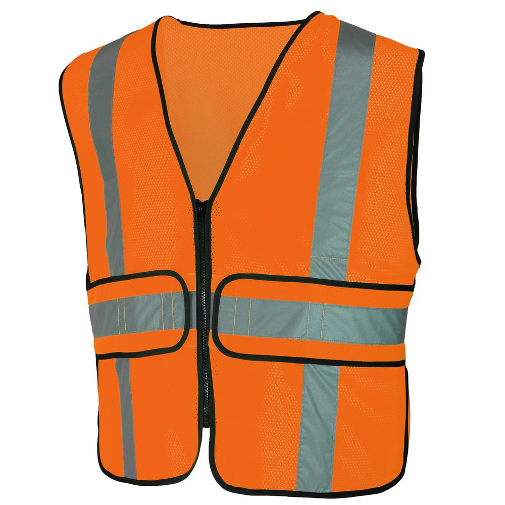 180MM 180 130 RoxTop Reflective Adjustable Safety Security High Visibility Vest Gear Stripes Jacket; Fluorescent black