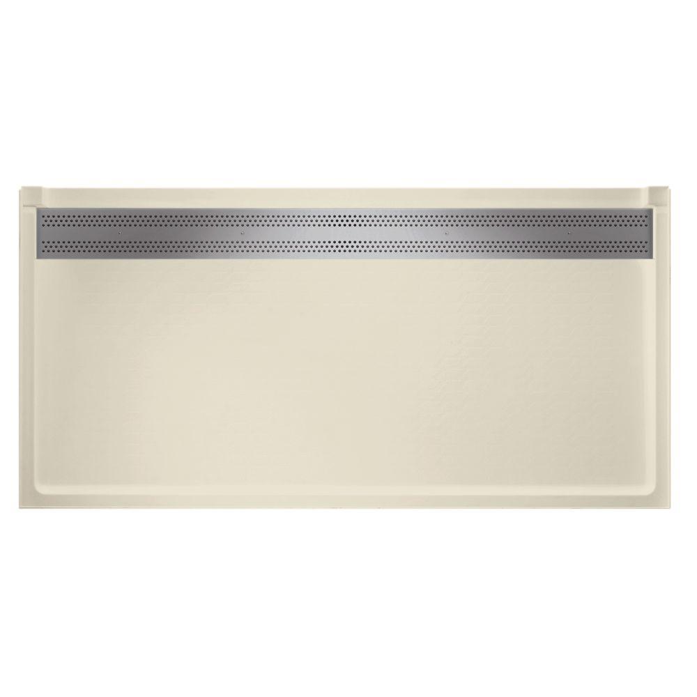Swan Barrier Free 34 in. x 64 in. Trough Drain Single Threshold Shower