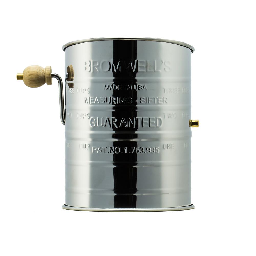 All-American Stainless Steel 3-Cup Flour Sifter