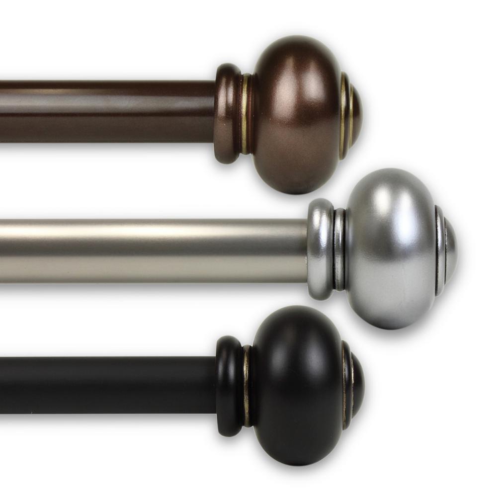 bronze curtain rods bed bath and beyond