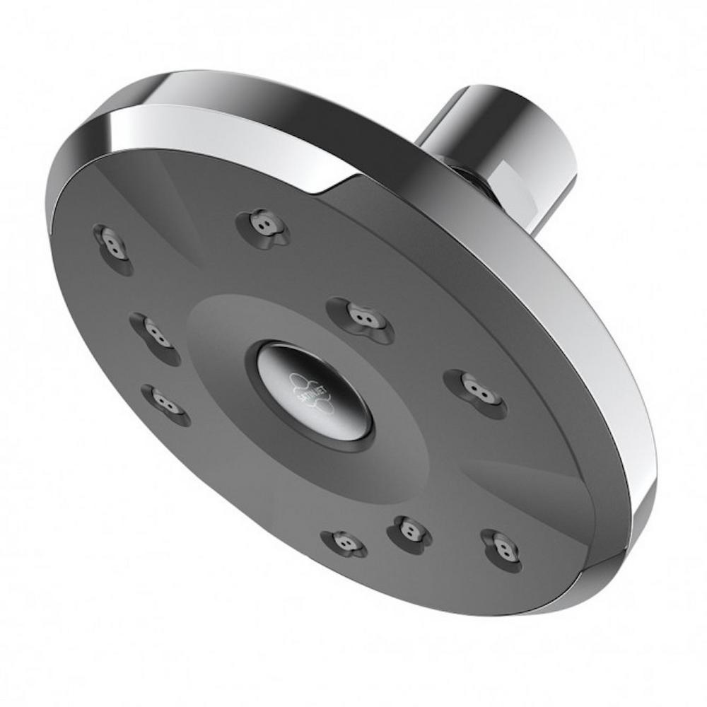 Methven Kiri Low Flow 1Spray 6 in. 40 Water Saving 1.5 GPM Shower Head Satinjet Patented