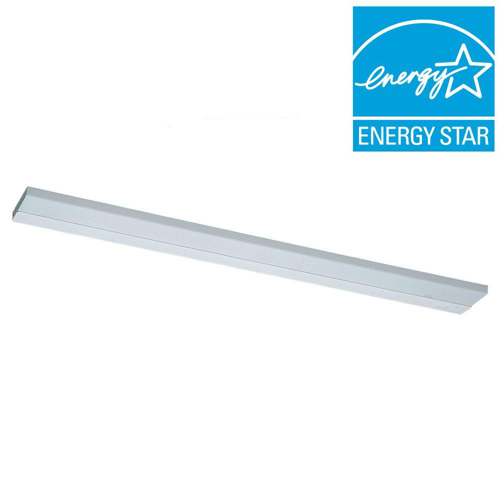 Sea Gull Lighting 42 5 In W 2 Light White Under Cabinet Sea Gull Lighting 42 5 In W 2 Light White Under Cabinet