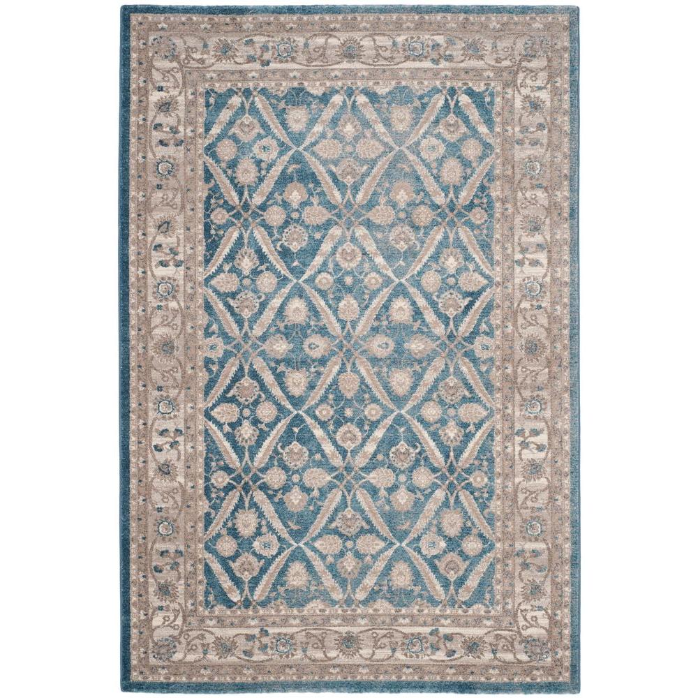Safavieh Sofia Blue Beige 5 Ft X 8 Area Rug