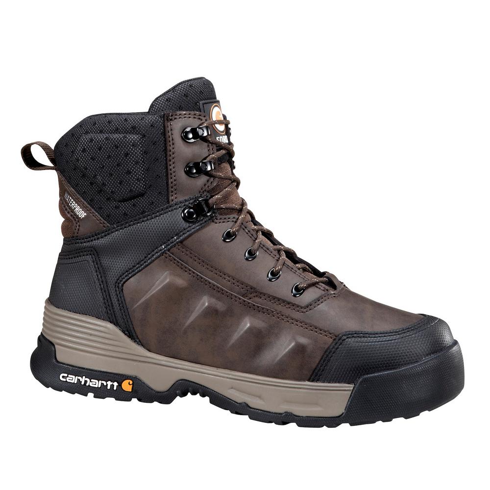 carhartt slip on steel toe boots