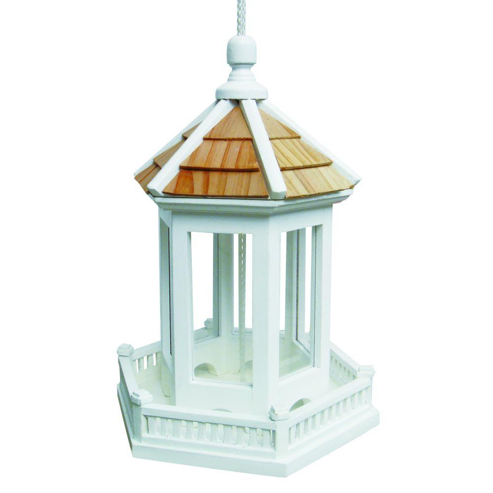 Wood Bird Feeders Bird Wildlife Supplies The Home Depot