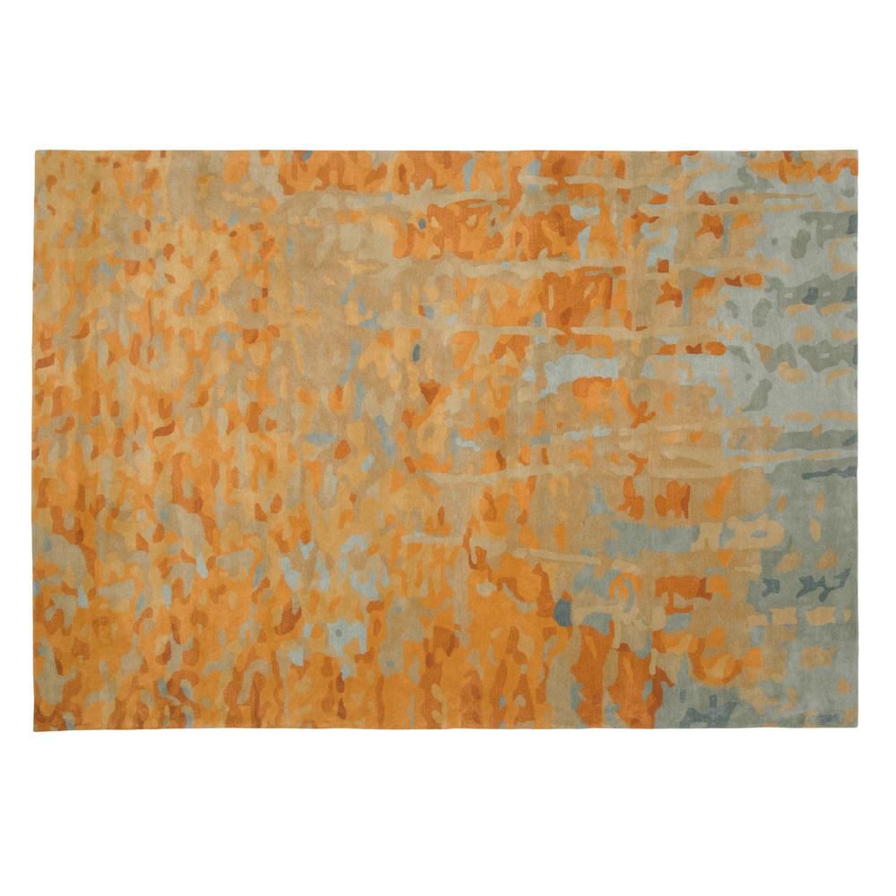 Home Decorators Collection Watercolor Gold 9 ft. 6 in. x 13 ft. 6 in