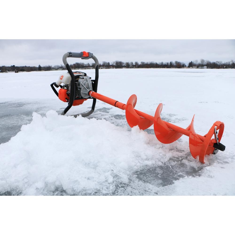 Trophy Strike Ice Auger Hole Digger Gas Powered Digging 52 Cc 2Cycle 2