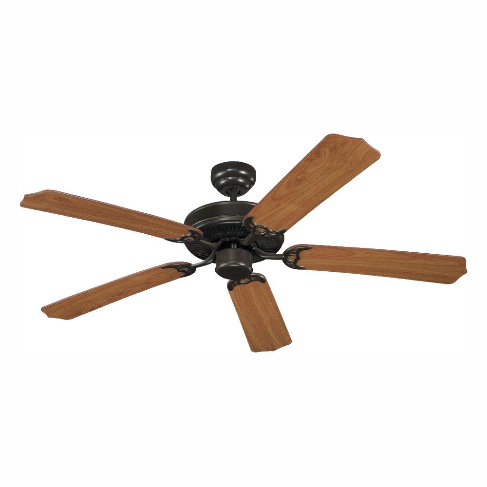 Sea Gull Lighting Quality Max Collection 52 In Heirloom Bronze 5 Blade Ceiling Fan