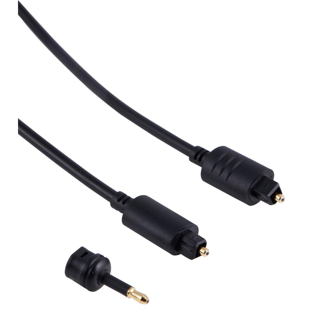 Philips 5 ft. Toslink Fiber Optic Audio Cable with Mini Toslink Adapter in BlackSWA9225A/27