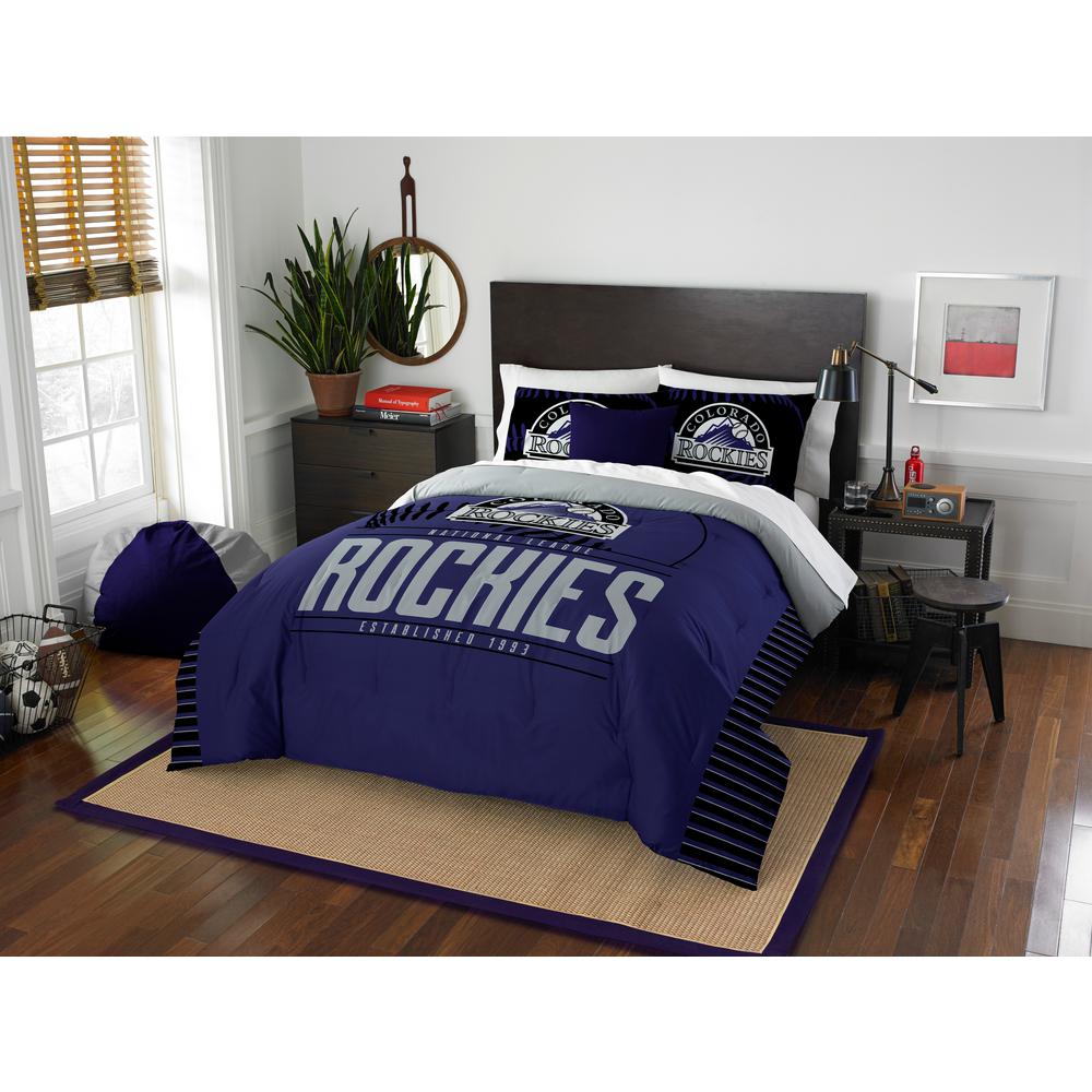 Rockies 3-Piece Multicolored Full Comforter Set