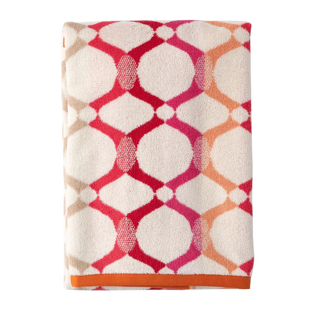 The Company Store Helix Cotton Single Hand Towel in Orange 59036HAND