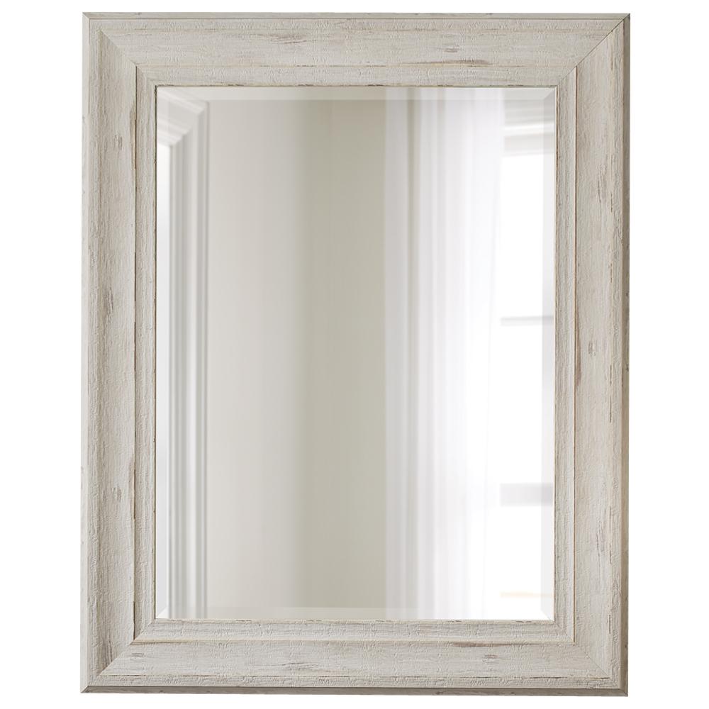 Home Decorators Collection Medium Rectangle White Beveled Glass Contemporary Mirror 40 In H X 32 W M247ww 9933 The Depot Home Decorators Collection Medium, 40 X 60 Mirror Box
