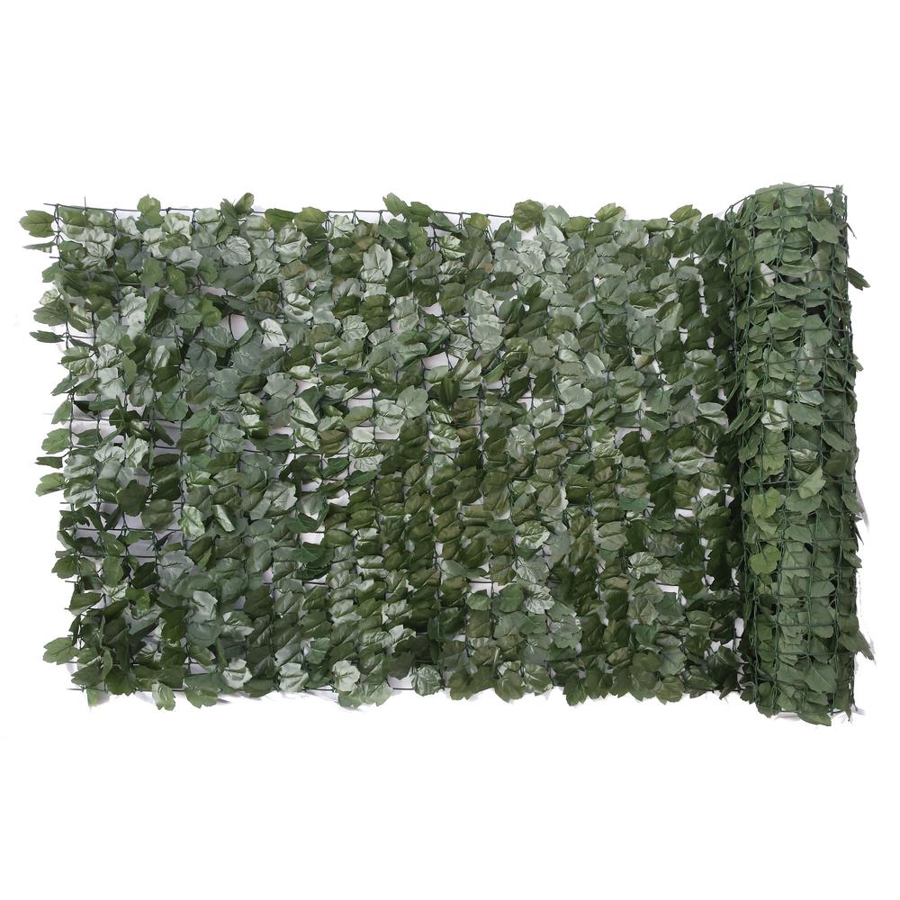 Expandable Ivy Lattice Privacy Screen Window Front Porch Patio Fake House Plants