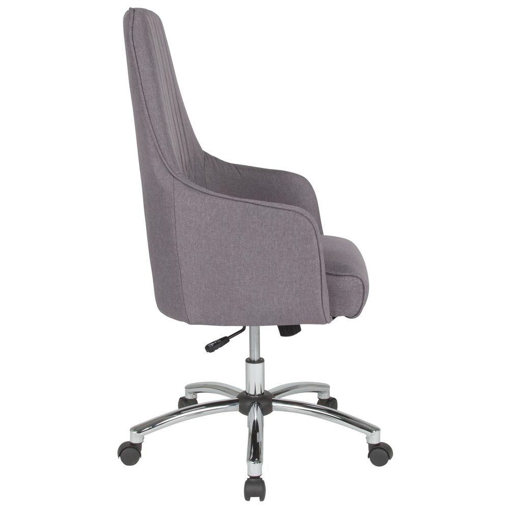 Carnegy Avenue Light Gray Fabric Office Desk Chair Cga Bt 232135 Light Gray Fabric Office Desk Chair