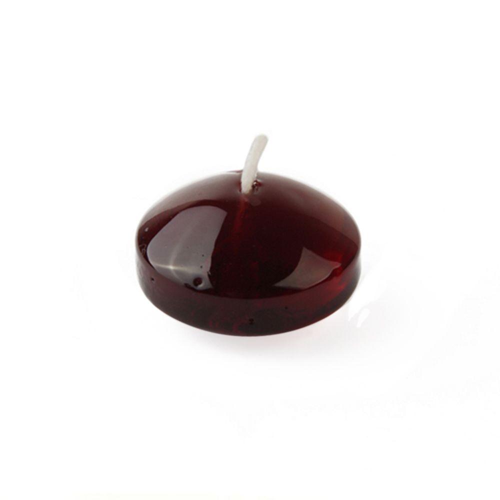 Zest Candle 1 75 In Clear Brown Gel Floating Candles Box Of 12 Zest Candle 1 75 In Clear Brown Gel Floating Candles Box Of 12