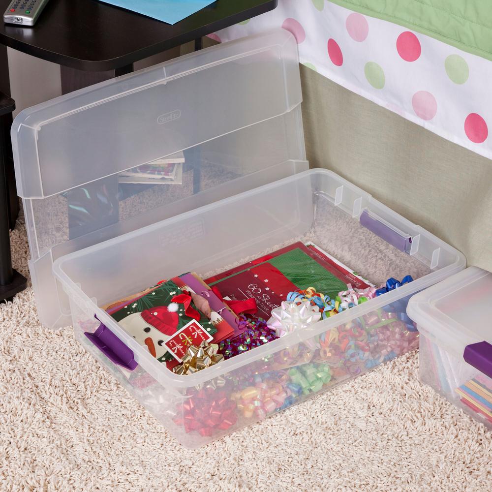 Sterilite 17551706 32 Qt Clear View Storage Container 6 Pack X The Home Depot - Sterilite Clearview Latch Storage Container 32 Qt Sterilite 17551706 32 Qt Clear View Storage Container 6 Pack X The Home Depot - Sterilite Clearview Latch Storage Container 32 Qt