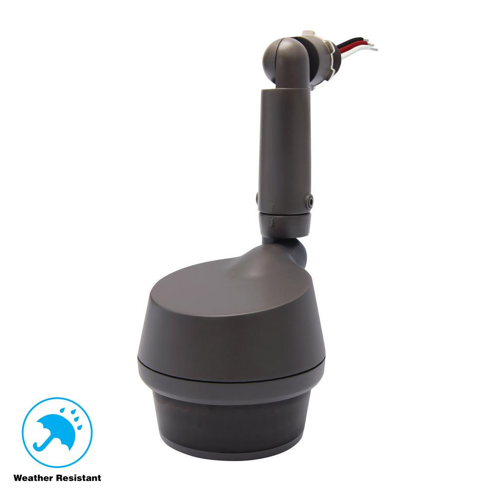 Motion Sensors Defiant Outdoor Lighting Accessories 270 Degree Bronze Replacement Motion Sensor For Led Cfl And Incandescent Lights
