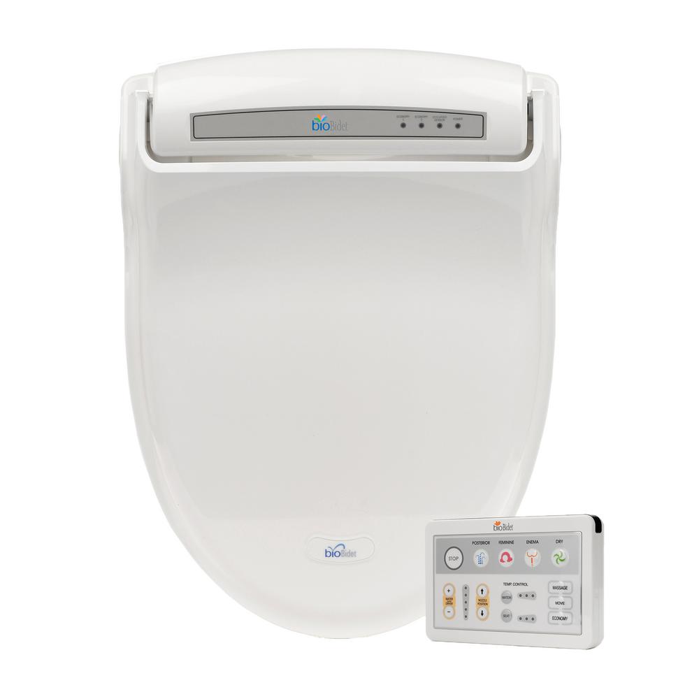 Bio Bidet - Supreme BB-1000 Advanced Bidet Seat - Elongated White