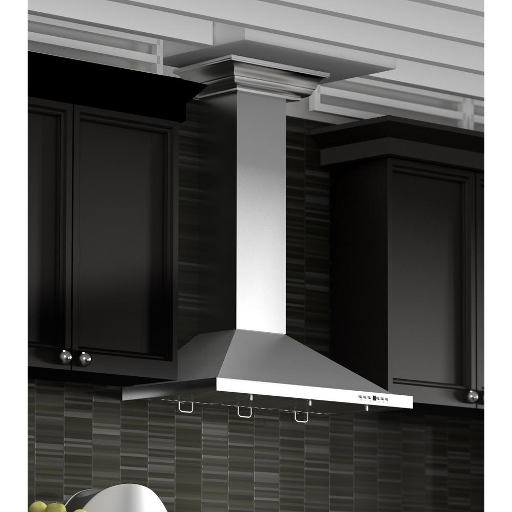 Brushed Stainless Steel Wall Mount Range Hoods Range Hoods The Home Depot