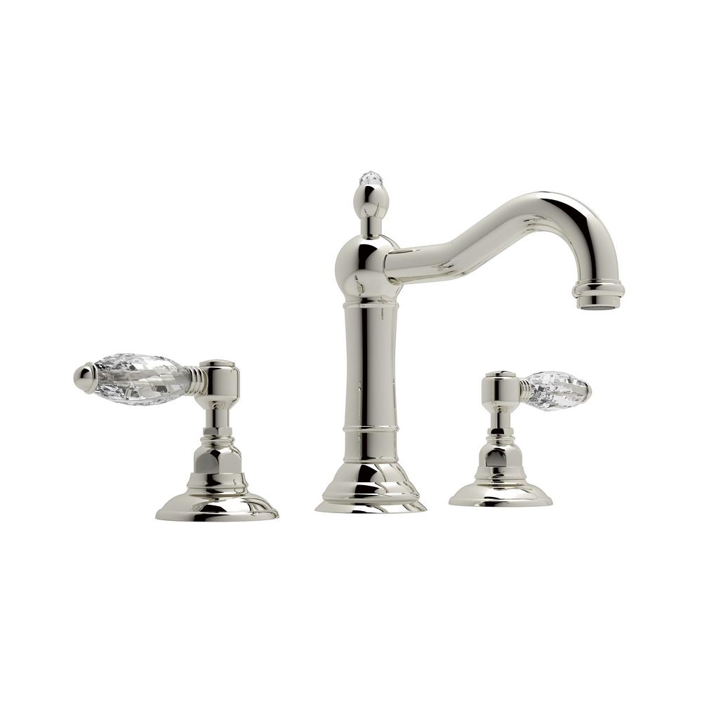 ROHL Acqui 8 in. Widespread 2-Handle Bathroom Faucet with ...