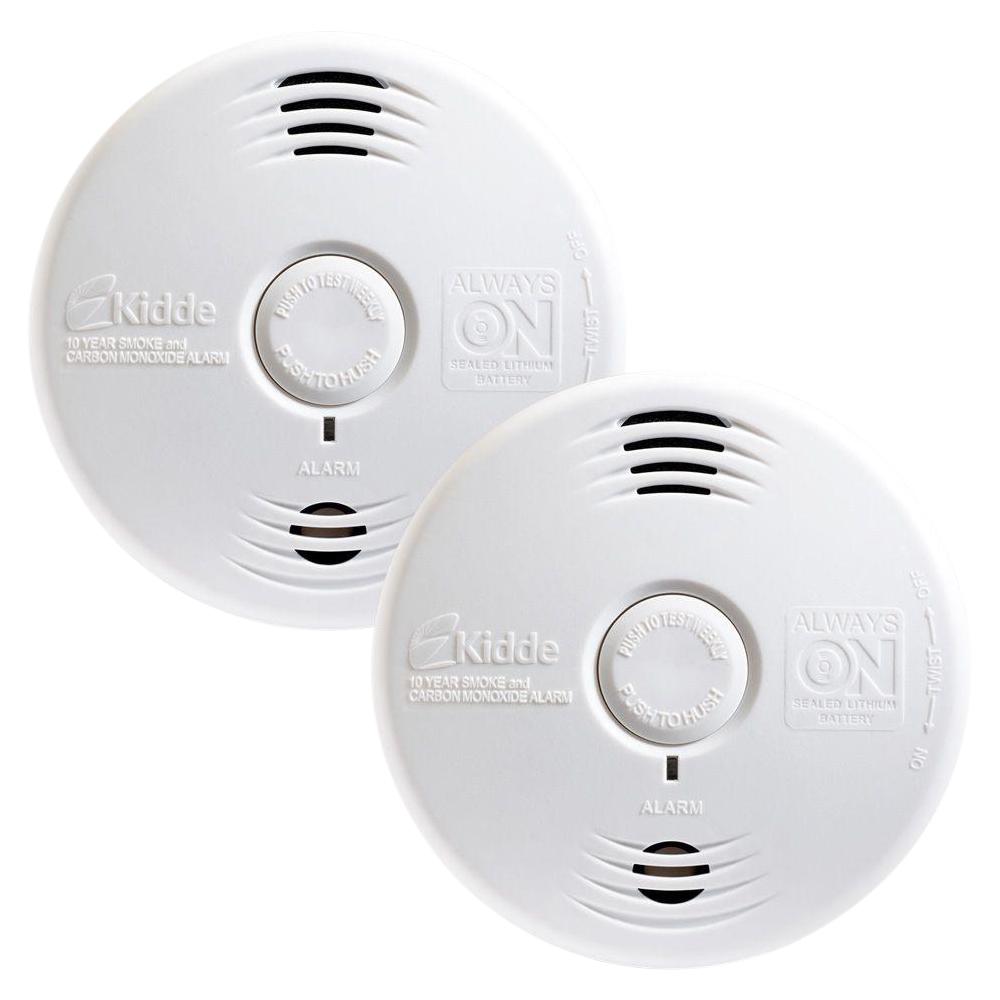 Kidde Worry Free 10Year Sealed Battery Smoke and Carbon Monoxide