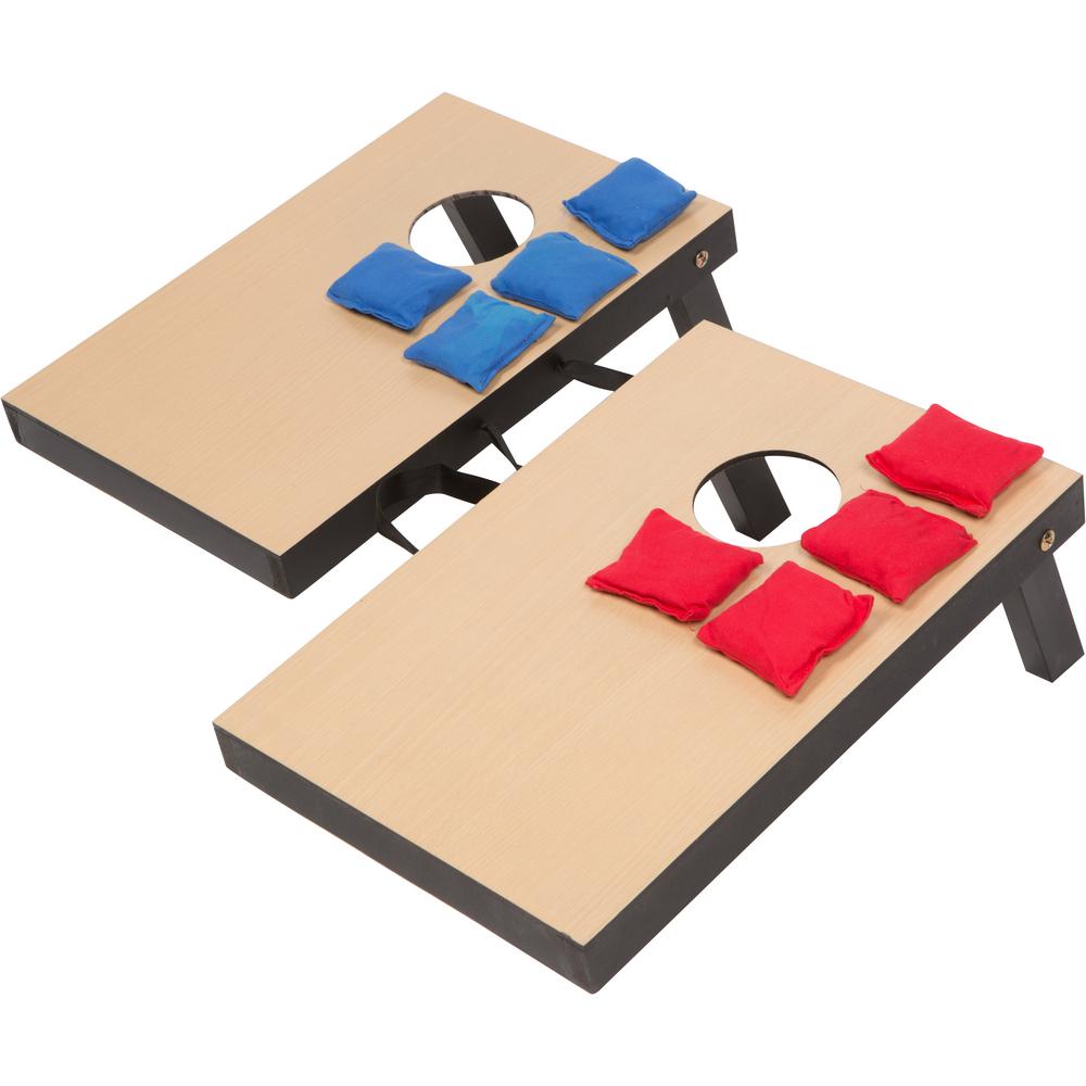 Trademark Innovations 10 1 4 In X 15 2 Miniature Indoor Desktop Bean Bag Toss Corn Hole