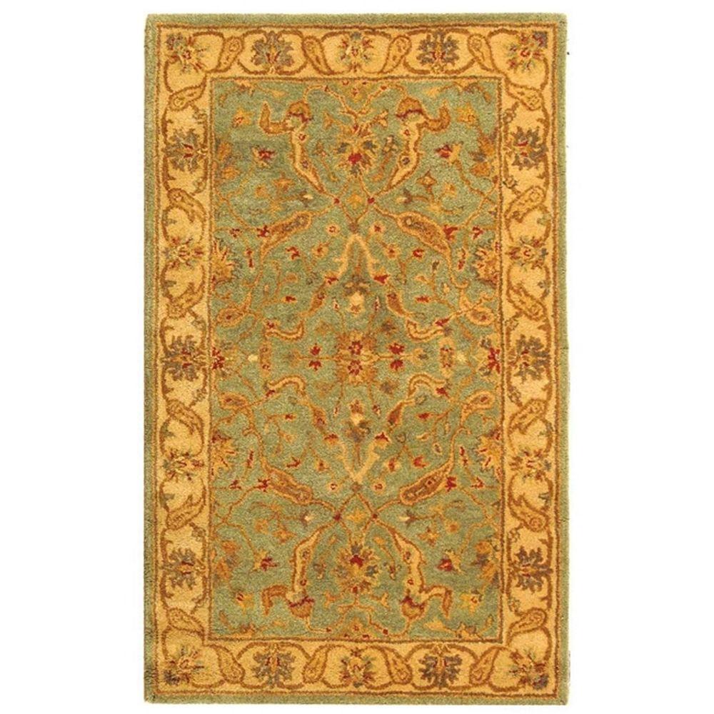 Safavieh Antiquity Teal/Beige 3 ft. x 5 ft. Area RugAT311B3 The