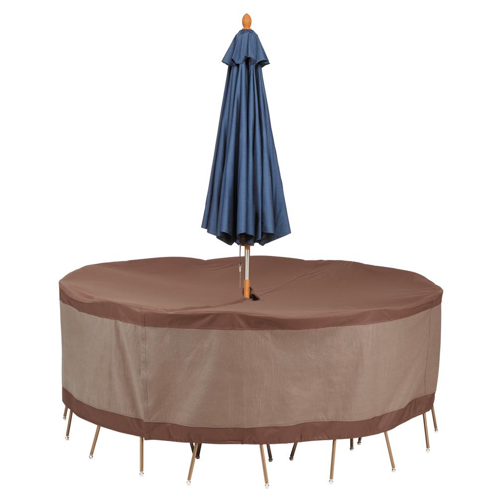 H Round Table and Chair Set Cover 