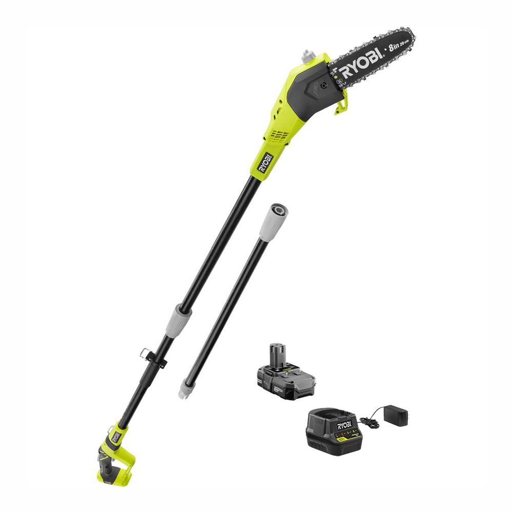 RYOBI ONE+ 8 in. 18-Volt Lithium-Ion Cordless Pole Saw 1.3 Ah Battery and Charger Included was $149.0 now $99.0 (34.0% off)