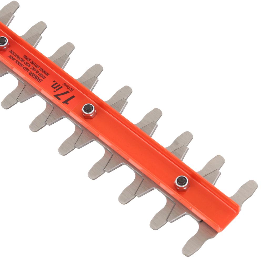 black and decker 17 hedge trimmer