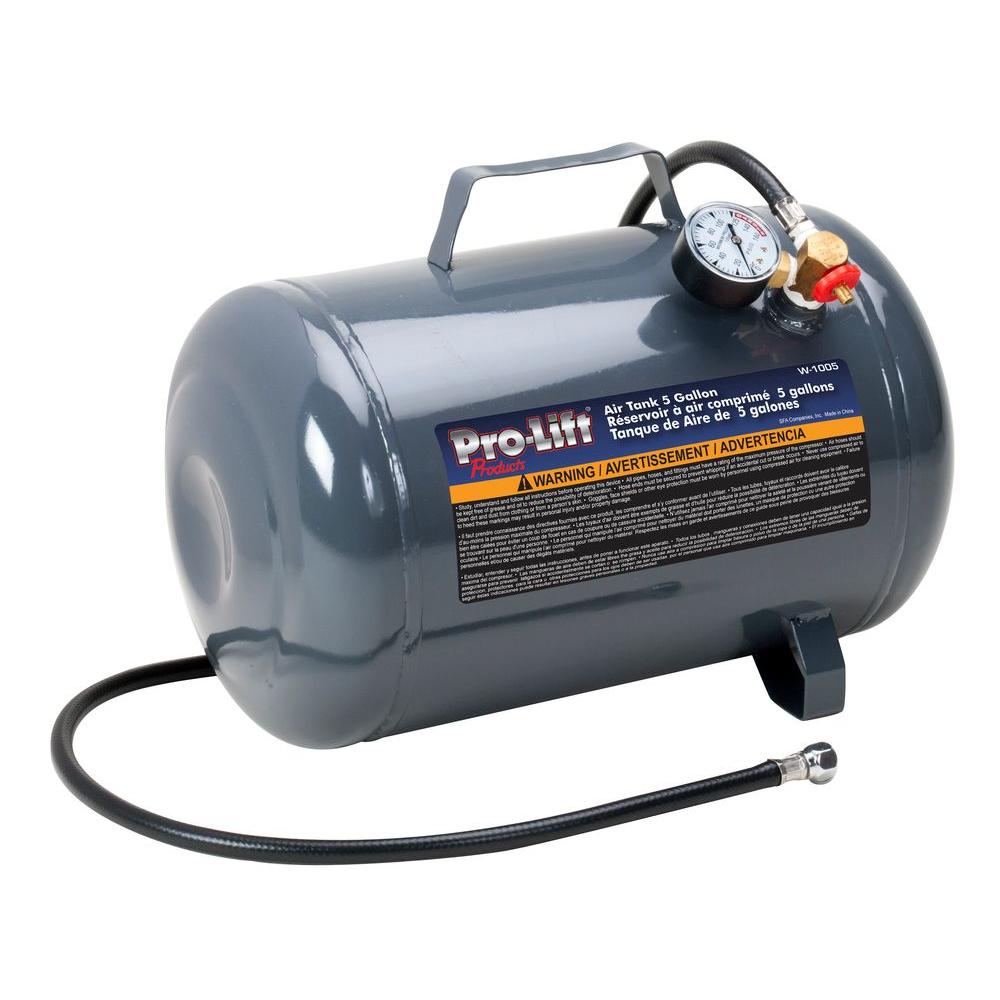 Pro-Lift W-1005 Grey 5 Gallon Air Tank